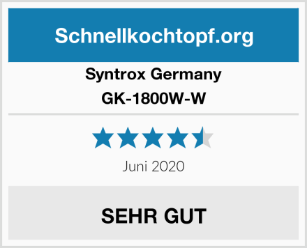 Syntrox Germany GK-1800W-W Test