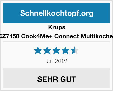 Krups CZ7158 Cook4Me+ Connect Multikocher Test