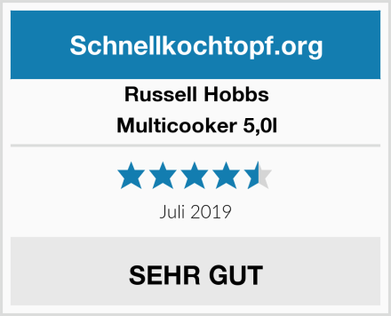 Russell Hobbs Multicooker 5,0l Test