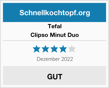 Tefal Clipso Minut Duo Test